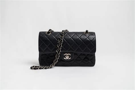 chanel single flap small in caviar cananda